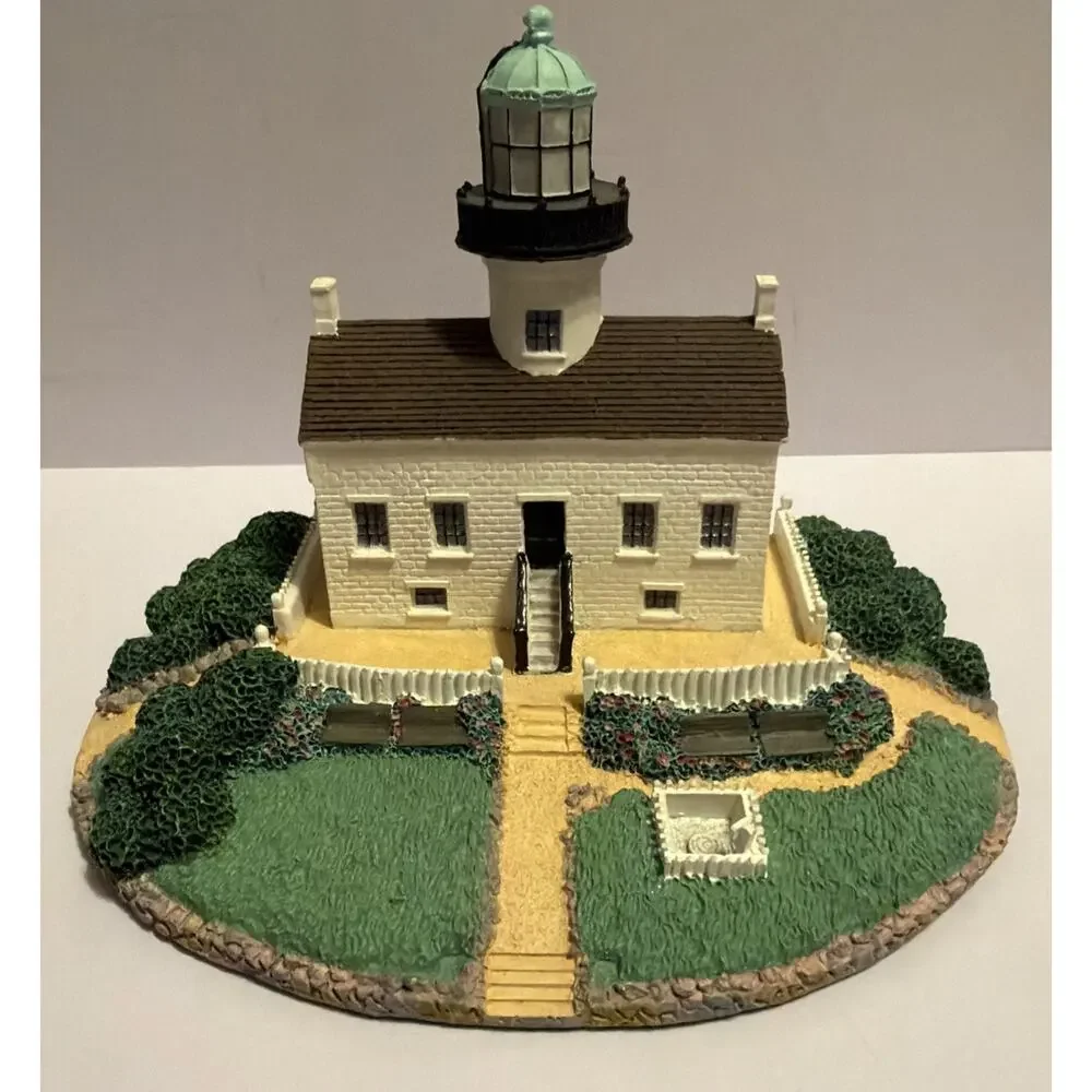 The Danbury Mint - Old Point Loma Lighthouse Figurine